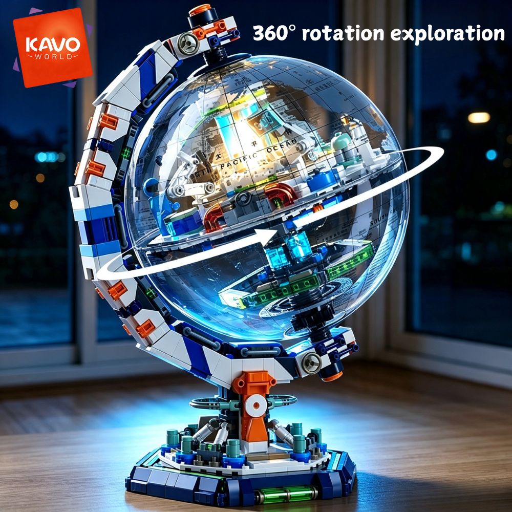 Science Hobby Kit - KAVOWORLD 1793pcs Space Station Building Blocks