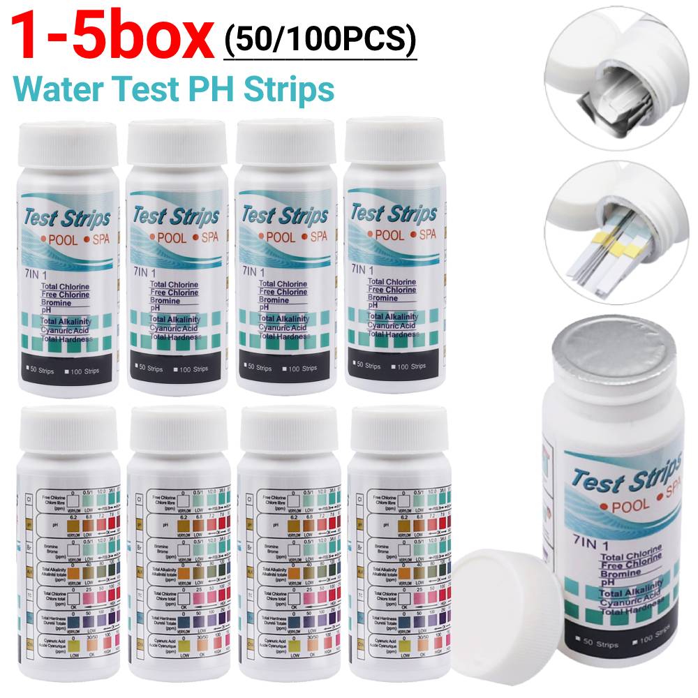 50/100PCS Water Test PH Strips - Ph Strip Test 评论和价格