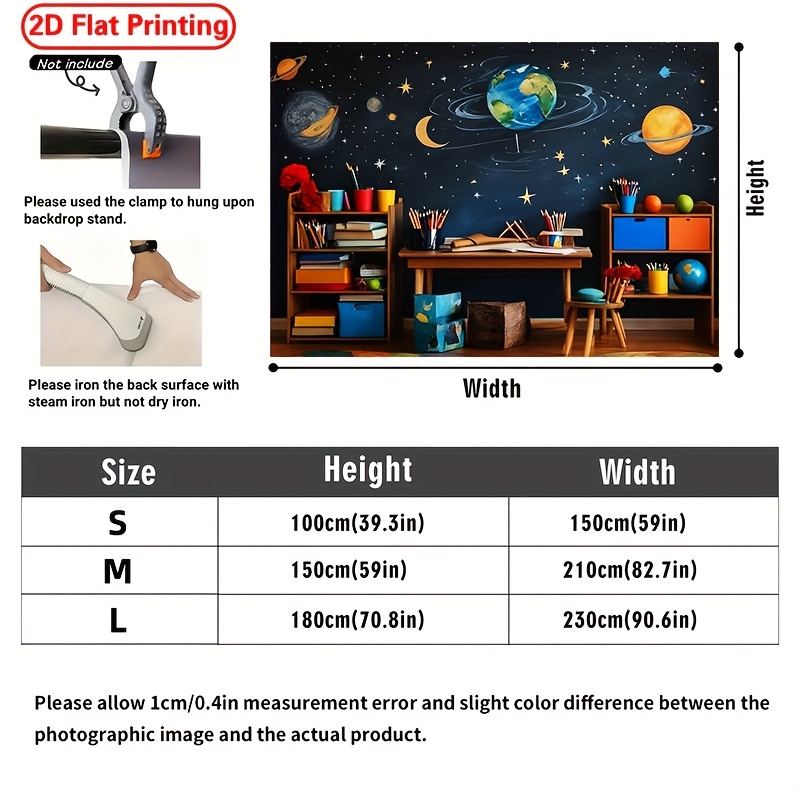 Astronomy Classroom Mural Canv - Science Nursery 评论和价格