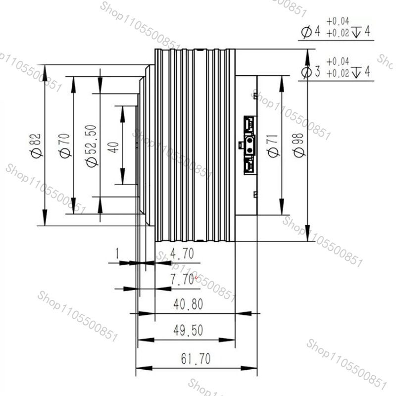 MIT driven brushless servo mot - Robot Arm Motor 评论和价格