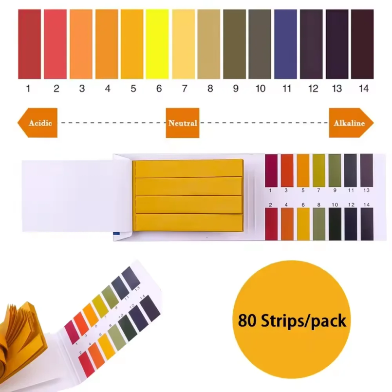 80 Strips/pack PH Test Strips  - Ph Strip Test 评论和价格