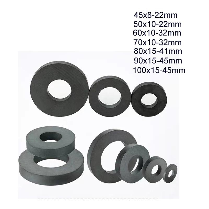 Ferrite Ring Magnet Dia 45-100 - Science And Hobby 评论和价格