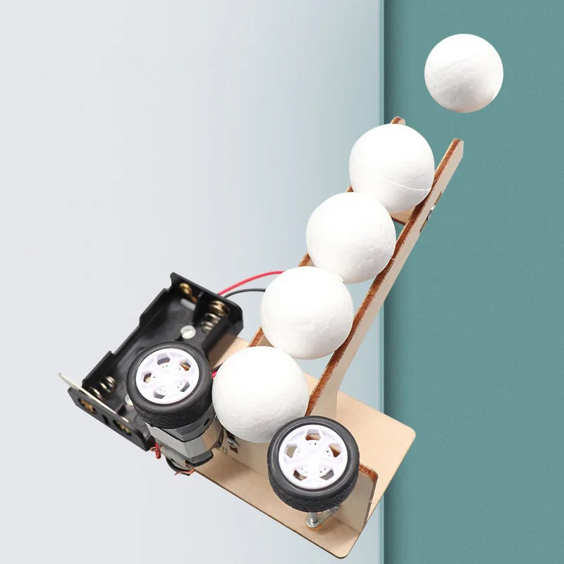 Electric Ball Pitching Machine - Science Project Diy 评论和价格