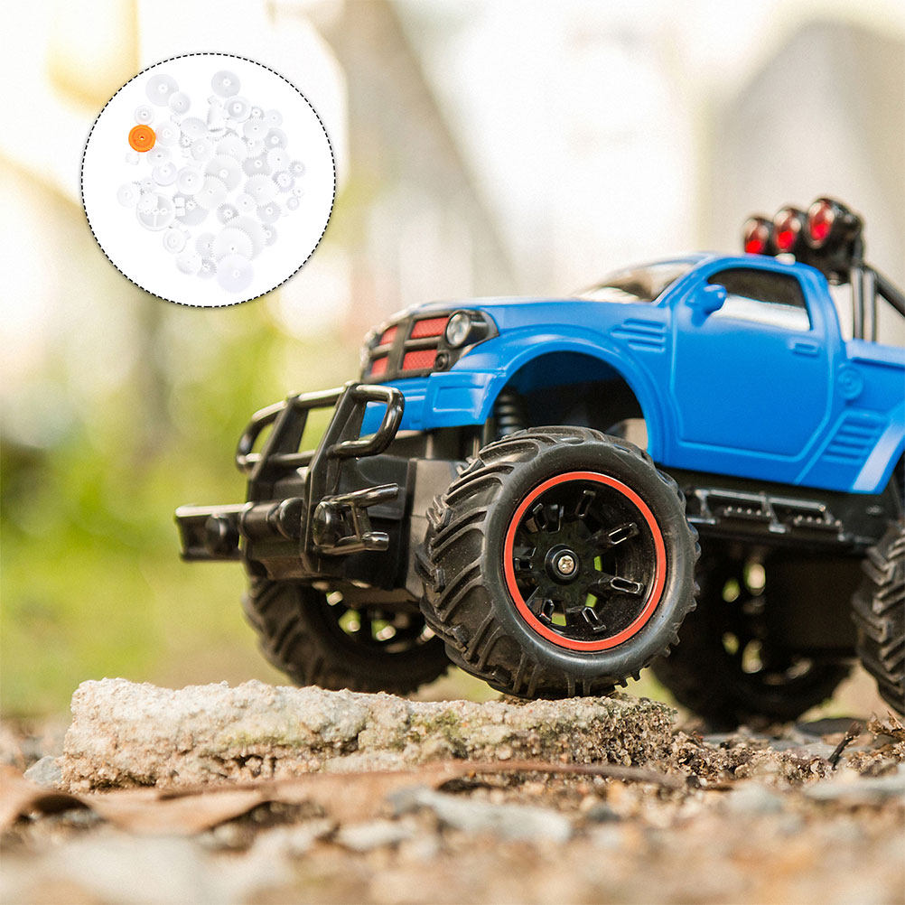 128Pcs Versatile Plastic Gears - Science And Hobby 评论和价格