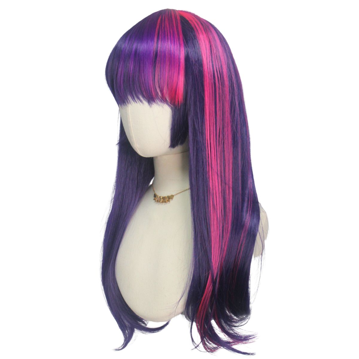 Pink Purple Neat Bangs Long St - Science Bob 评论和价格