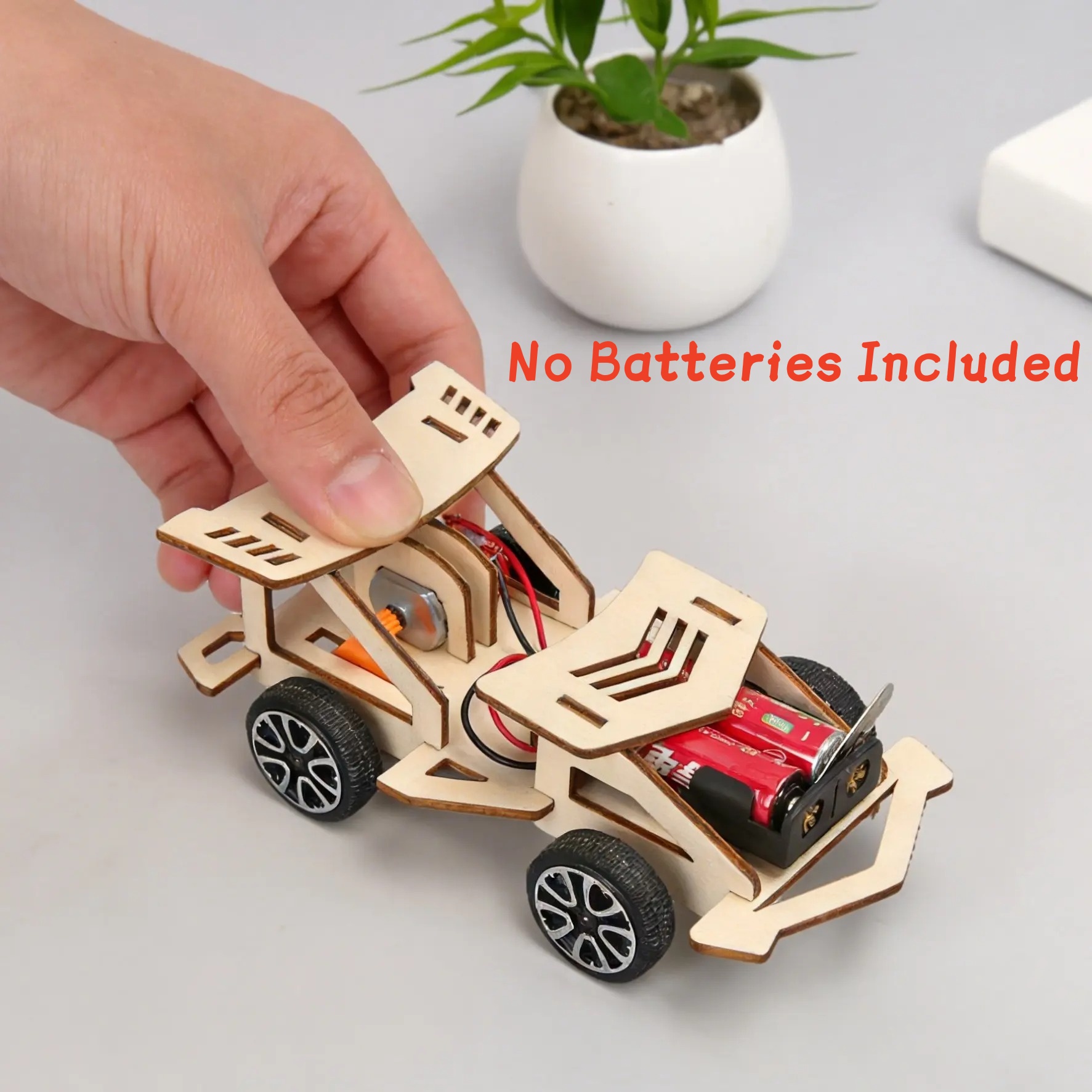 STEAM DIY Assembly Racing Car  - Science Hobby Kit 评论和价格