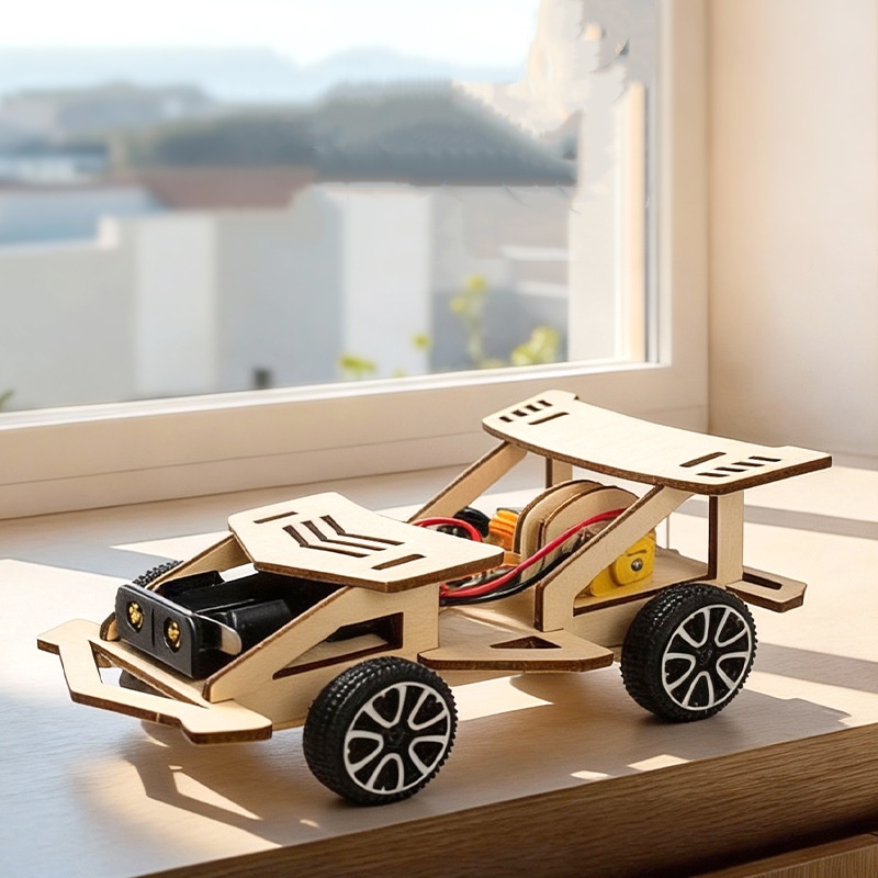 STEAM DIY Assembly Racing Car  - Science Hobby Kit 评论和价格