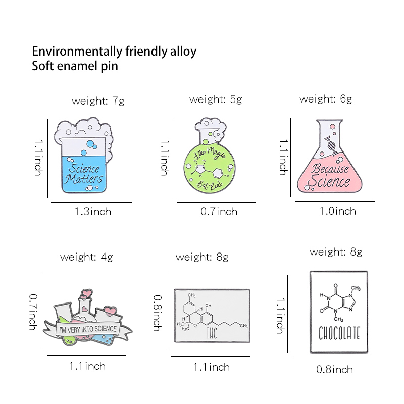 Science Enamel Pins Custom Mol - Science Buddies 评论和价格