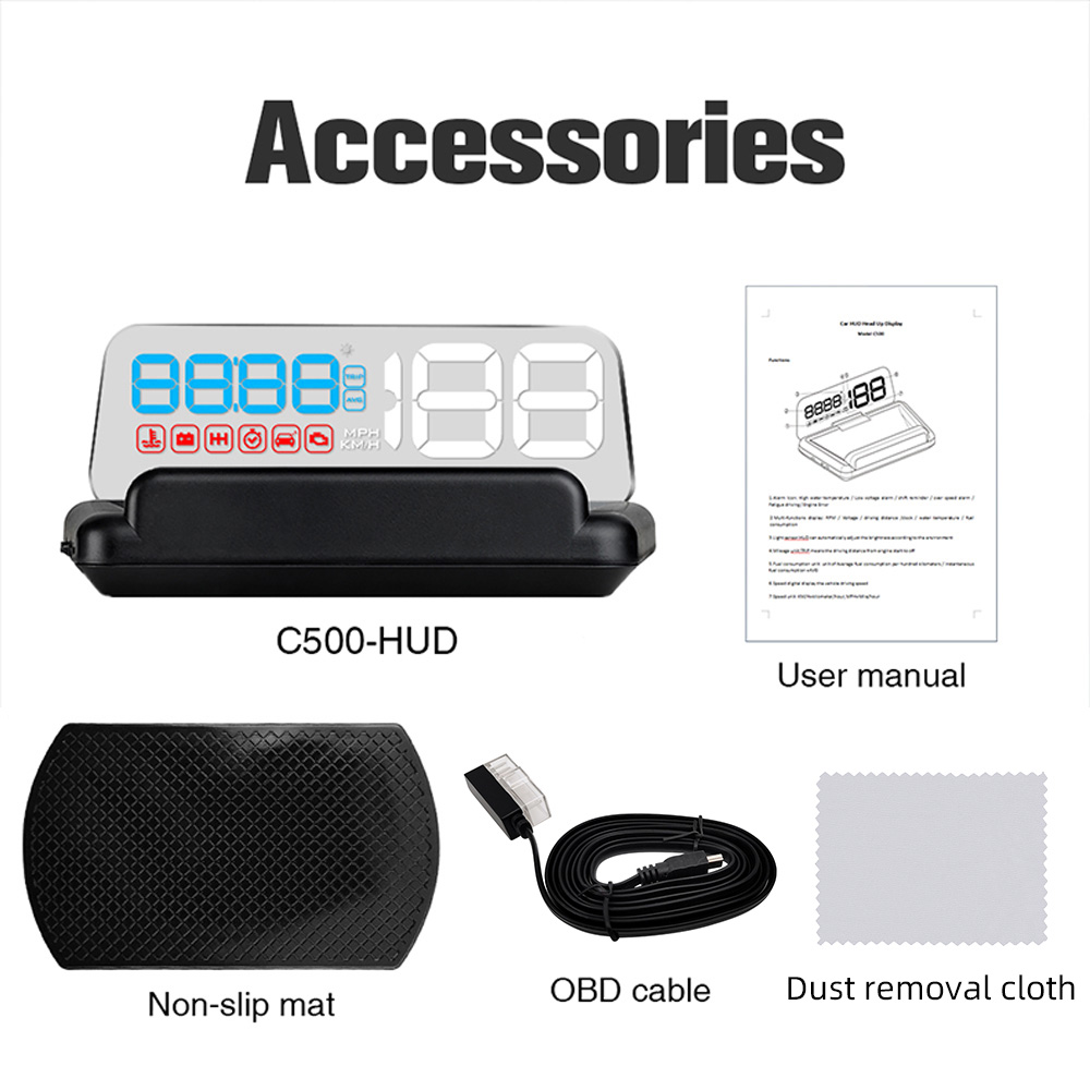 C500/T900,OBD/GPS HUD Auto Hea - Anemometer Wind Speed 评论和价格