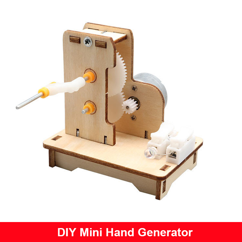 DIY Mini Hand Generator DIY Sc - Science Project Diy 评论和价格