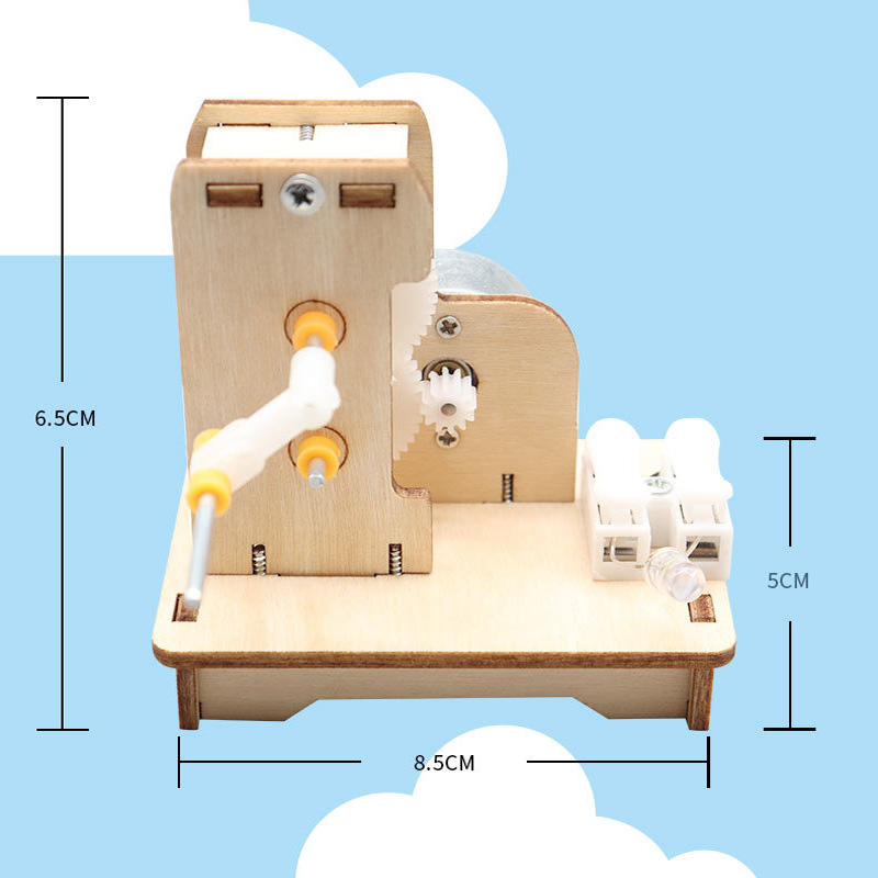 DIY Mini Hand Generator DIY Sc - Science Project Diy 评论和价格