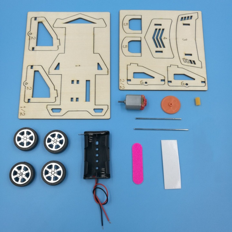 DIY Assembly Racing Car Small  - Science Hobby Kit 评论和价格