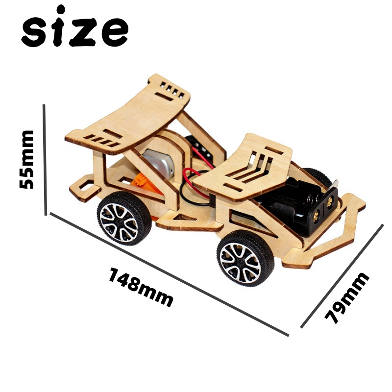 DIY Assembly Racing Car Small  - Science Hobby Kit 评论和价格
