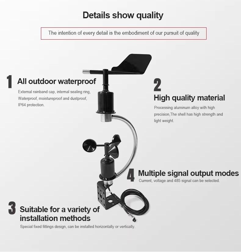 2026 0-5v Outdoor IP65 Waterpr - Anemometer Wind Speed 评论和价格