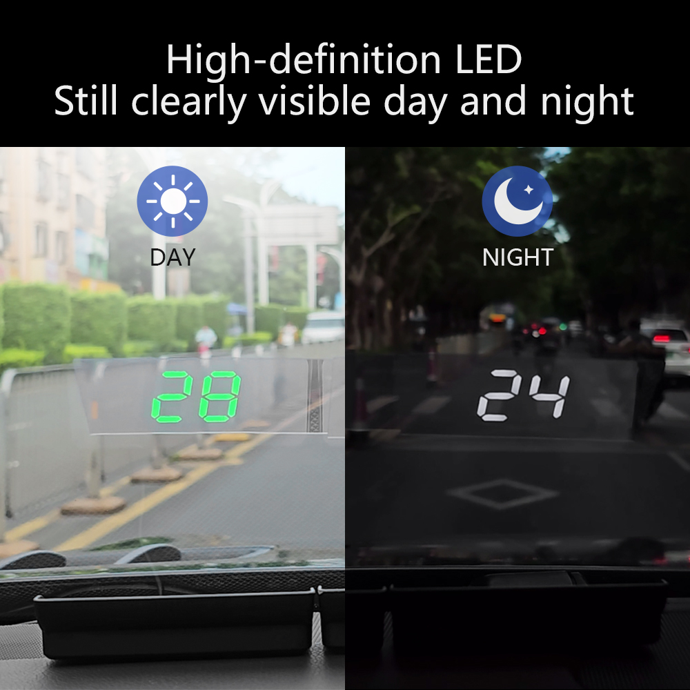 W1 Car HUD Head Up Display Win - Anemometer Wind Speed 评论和价格