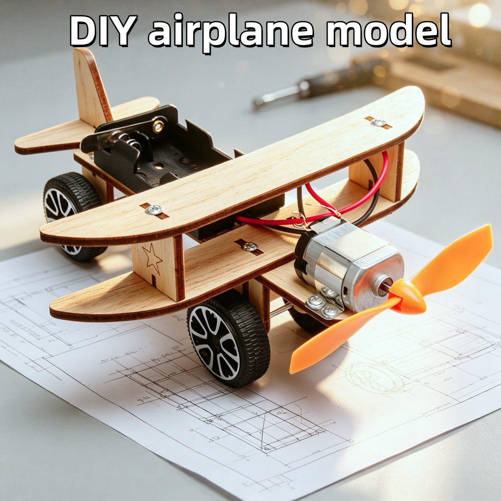 DIY Assembled Electric Glider  - Science Hobby Kit 评论和价格