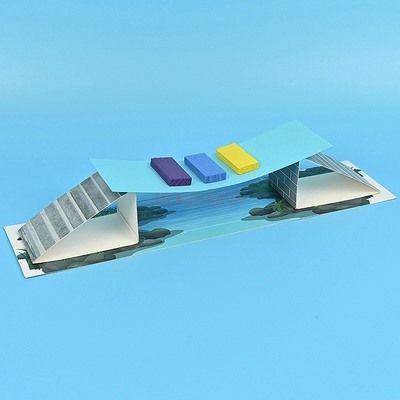 Paper bridge handmade DIY scie - Science And Invention 评论和价格