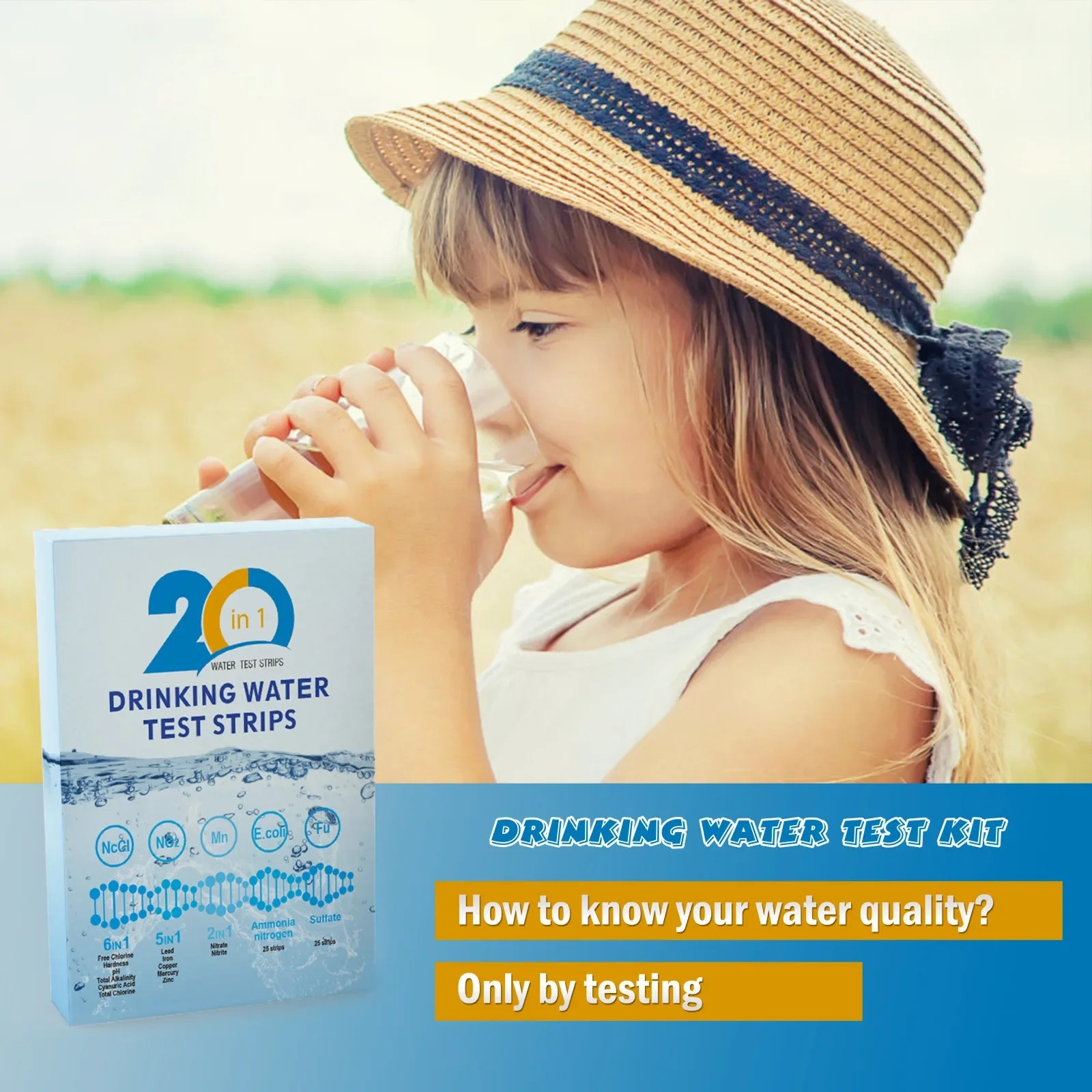 YAGO 20 in 1 Water Test Strips - Ph Strip Test 评论和价格