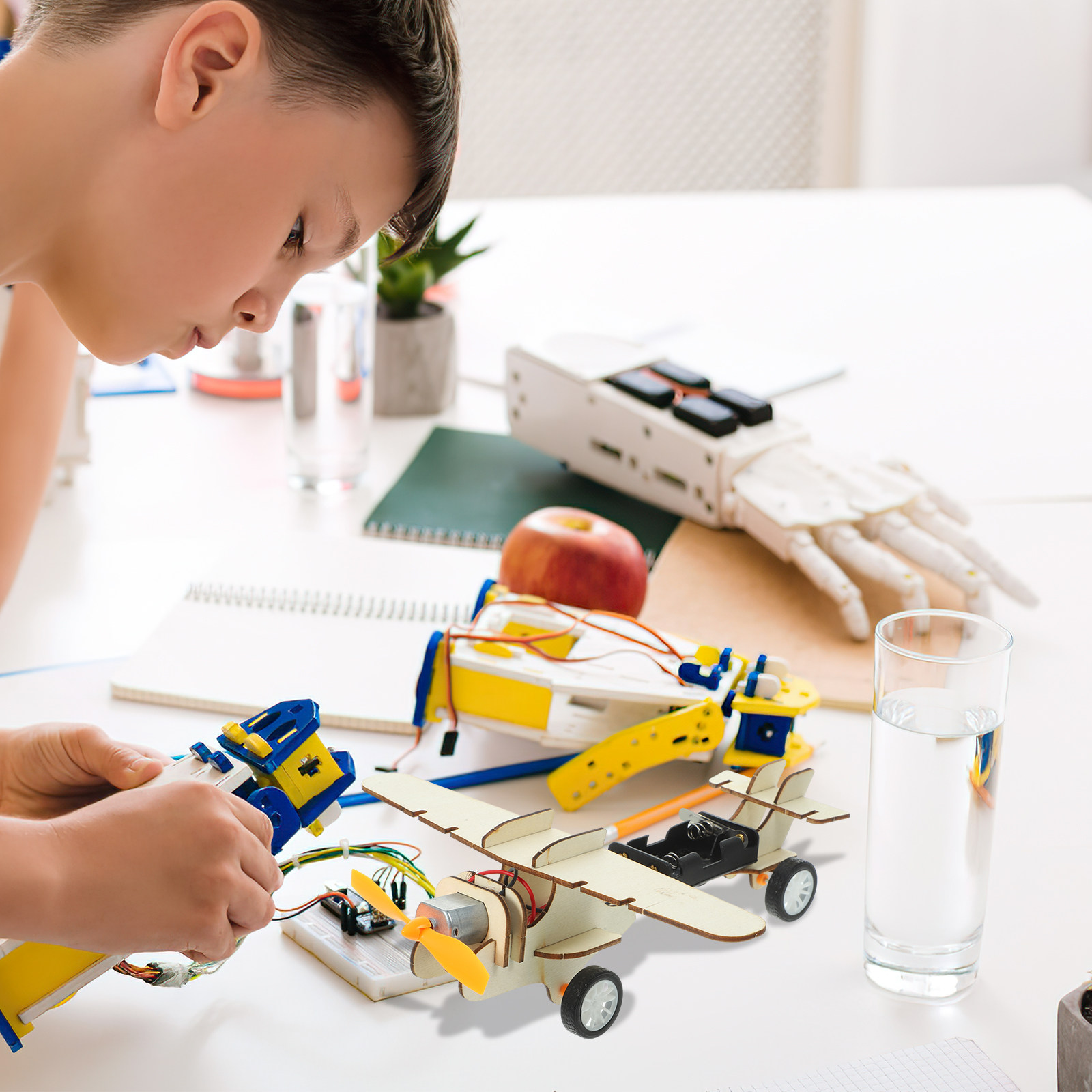 1Set Wooden Glider Plane DIY S - Science Project Diy 评论和价格