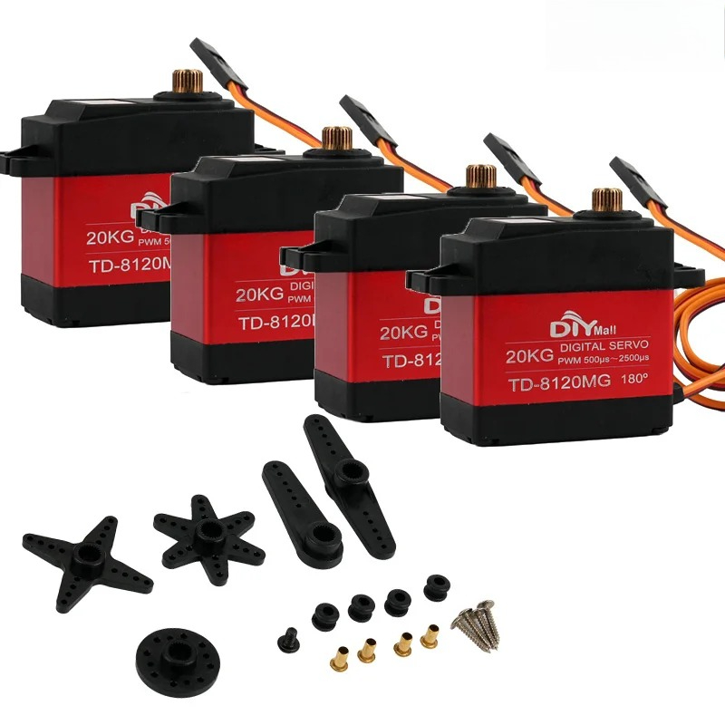 20KG TD-8120MG Large Torque St - Robot Arm Motor 评论和价格