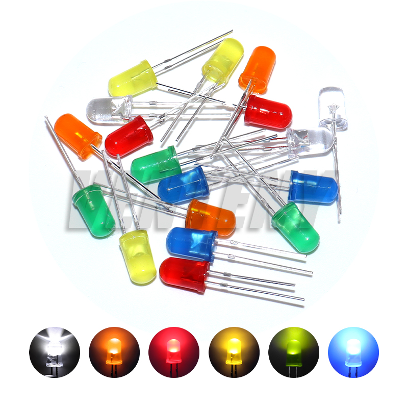 5mm Diffused LED Diode Kit Lam - Science And Hobby 评论和价格