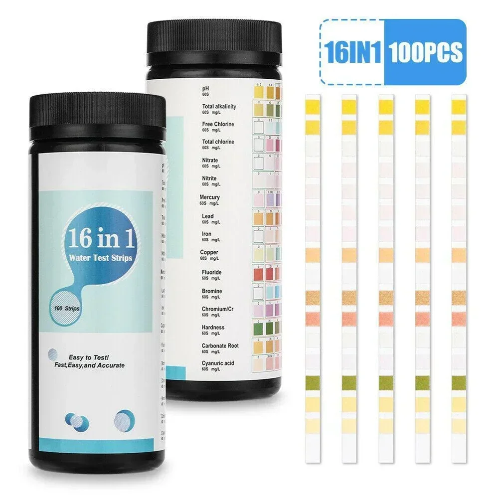 16 In 1 Drinking Water Test Ki - Ph Strip Test 评论和价格