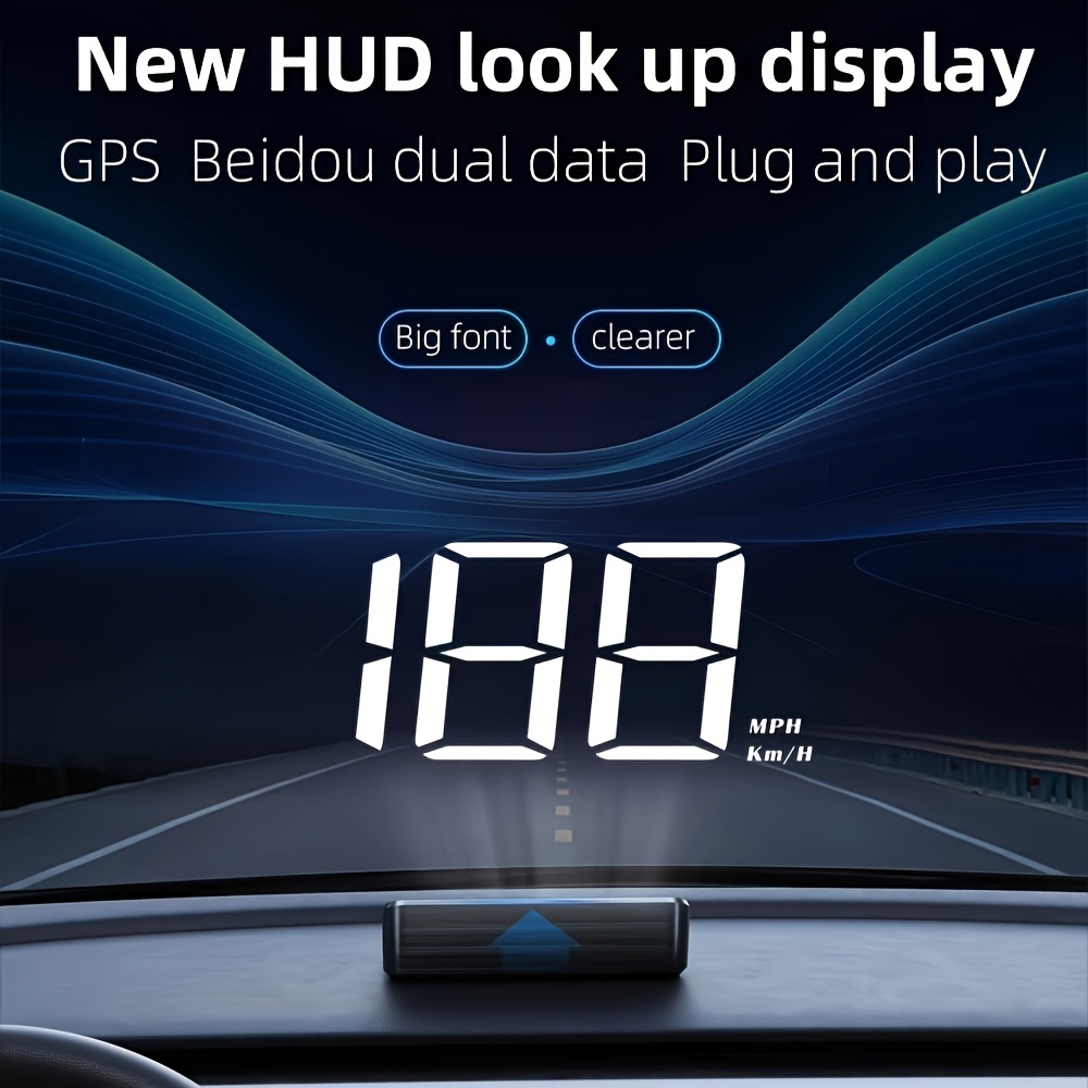 Universal Car Speedometer HUD  - Anemometer Wind Speed 评论和价格