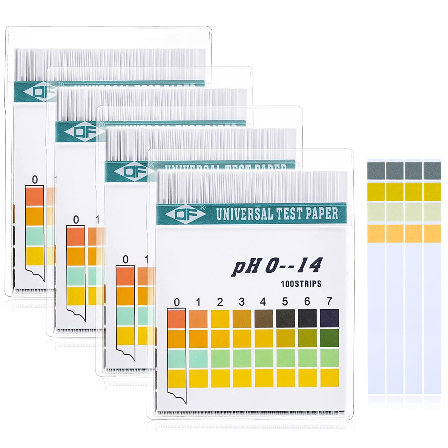 100 Strips 0-14 PH Alkaline Ac - Ph Strip Test 评论和价格