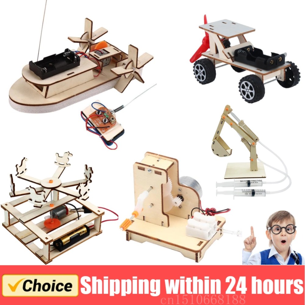 DIY Boat Model Science Toys Ki - Science Project Diy 评论和价格