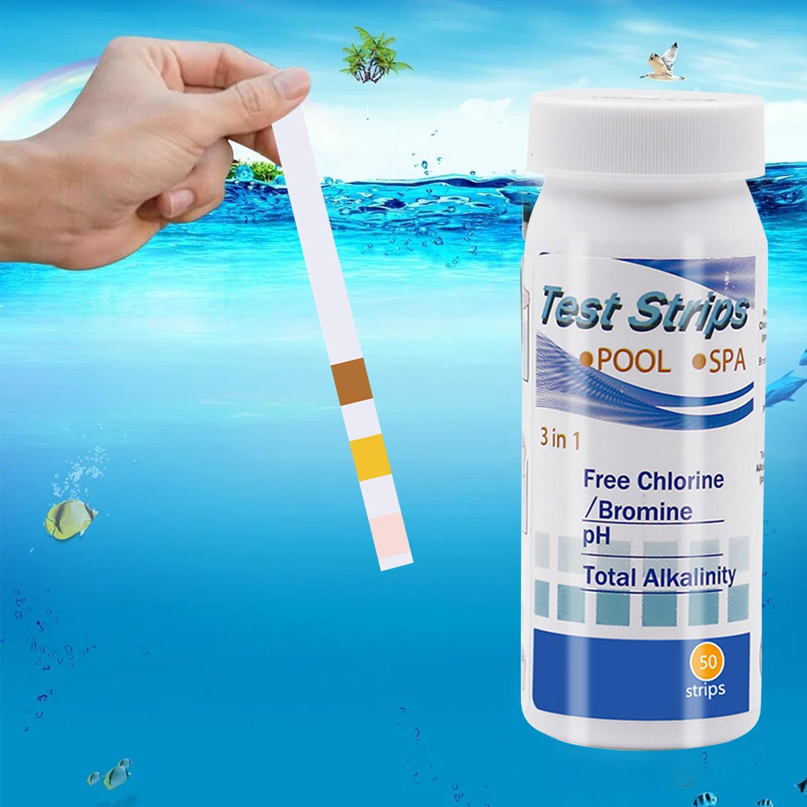 Chlorine PH Test Strips SPA Sw - Ph Strip Test 评论和价格