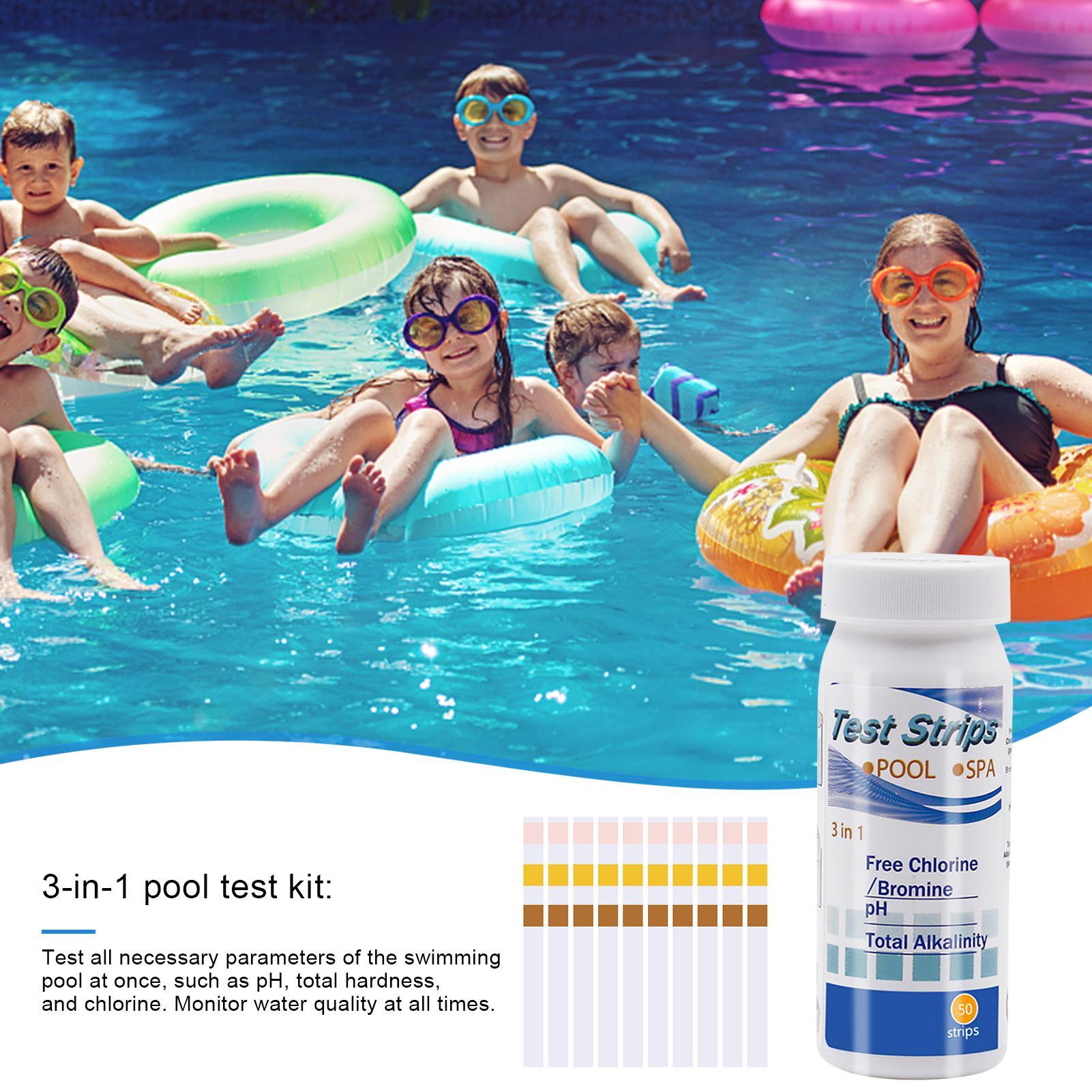 Chlorine PH Test Strips SPA Sw - Ph Strip Test 评论和价格