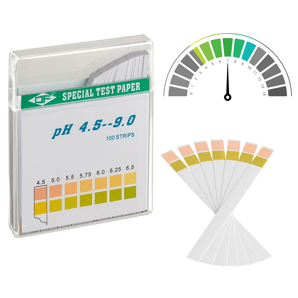 100Pcs PH Paper Strips Kit Hou - Ph Strip Test 评论和价格