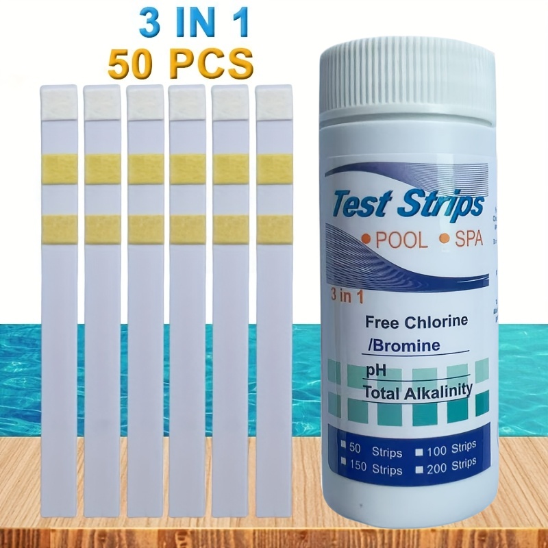 Chlorine PH Test Strips SPA Sw - Ph Strip Test 评论和价格