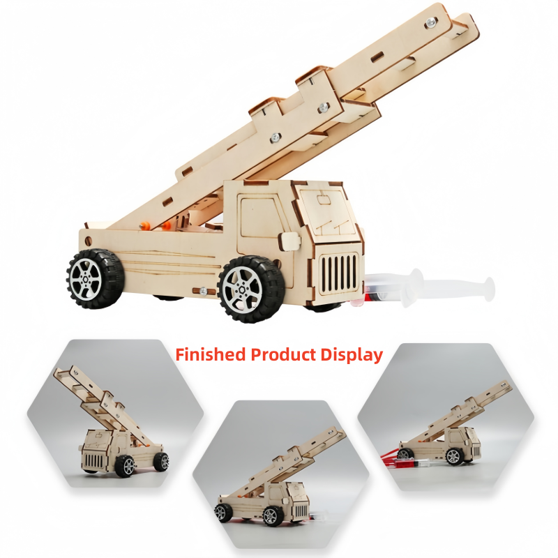DIY Wood Ladder Fire Truck Mod - Science Project Diy 评论和价格