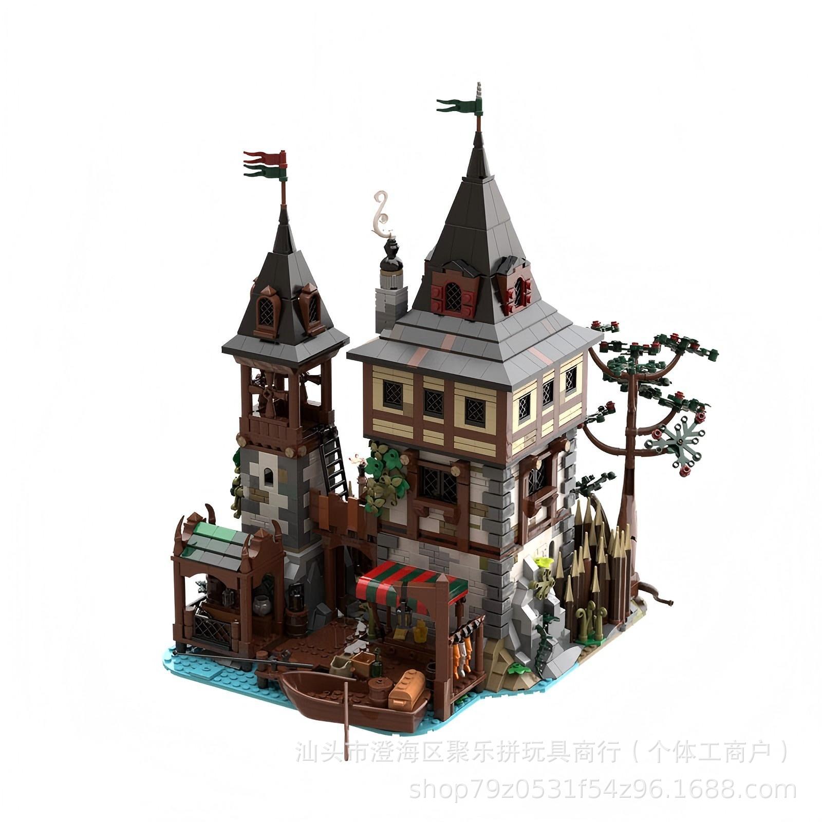 MOC Bear King Castle Mosaic Bu - Science And Hobby 评论和价格