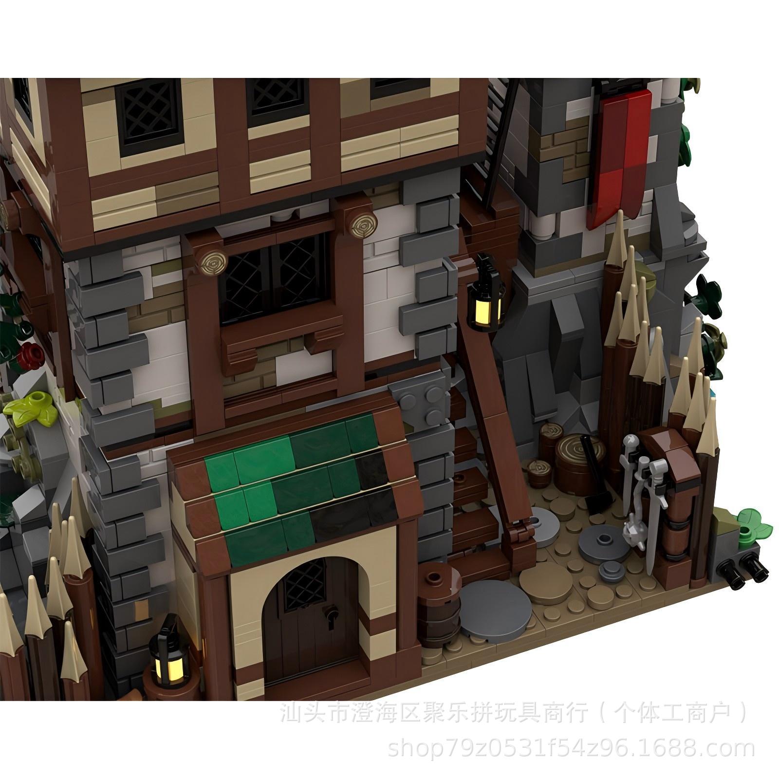 MOC Bear King Castle Mosaic Bu - Science And Hobby 评论和价格