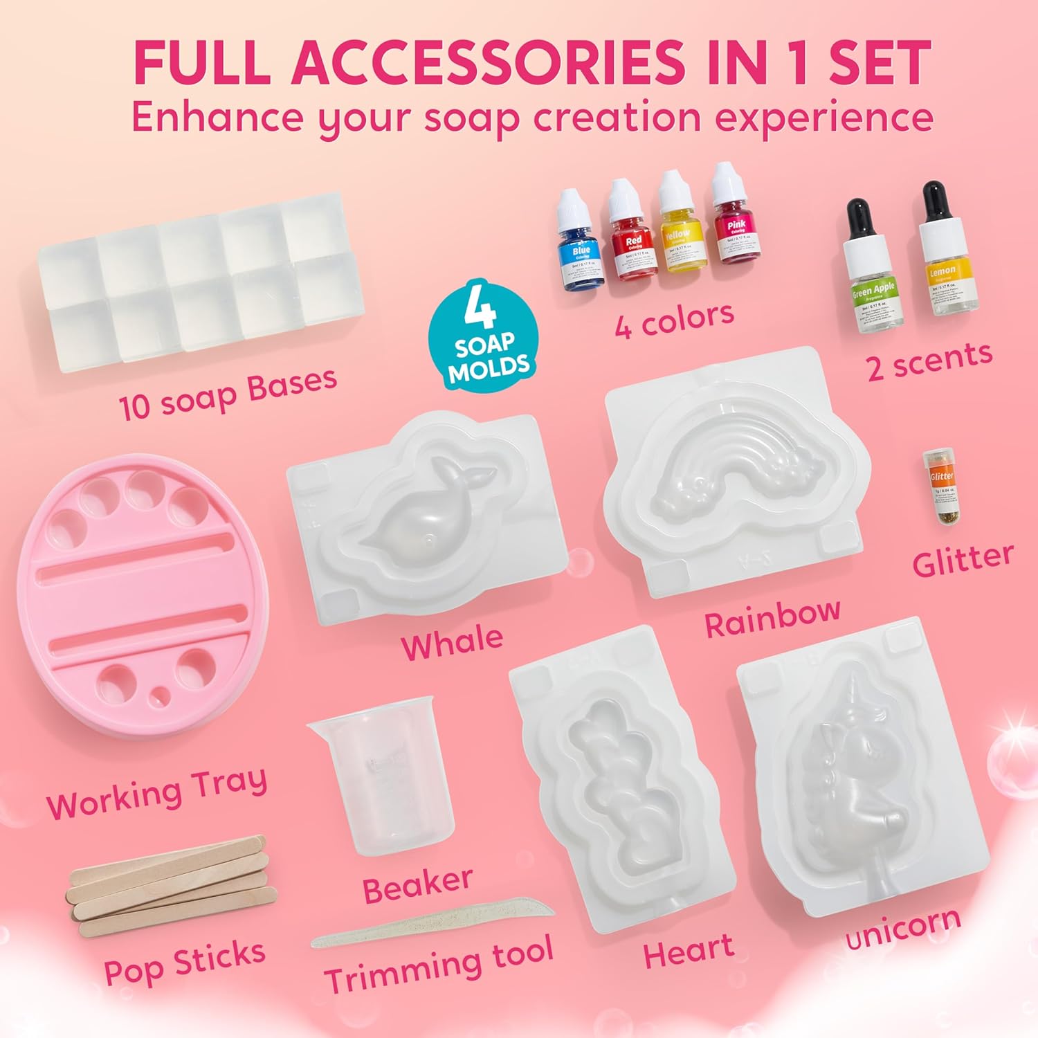 JOYFY Unicorn Soap Making Kit  - Science Project Diy 评论和价格