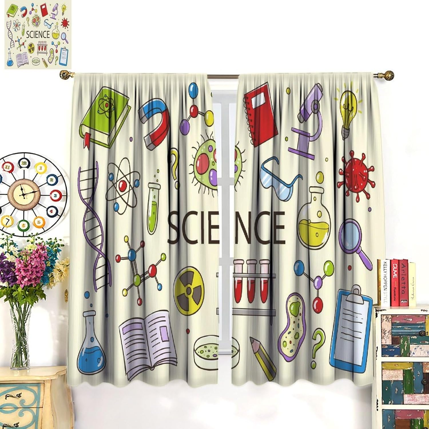 Science Curtain Educational ST - Science Nursery 评论和价格