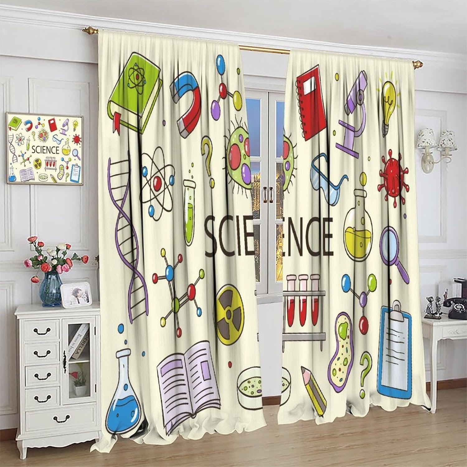 Science Curtain Educational ST - Science Nursery 评论和价格