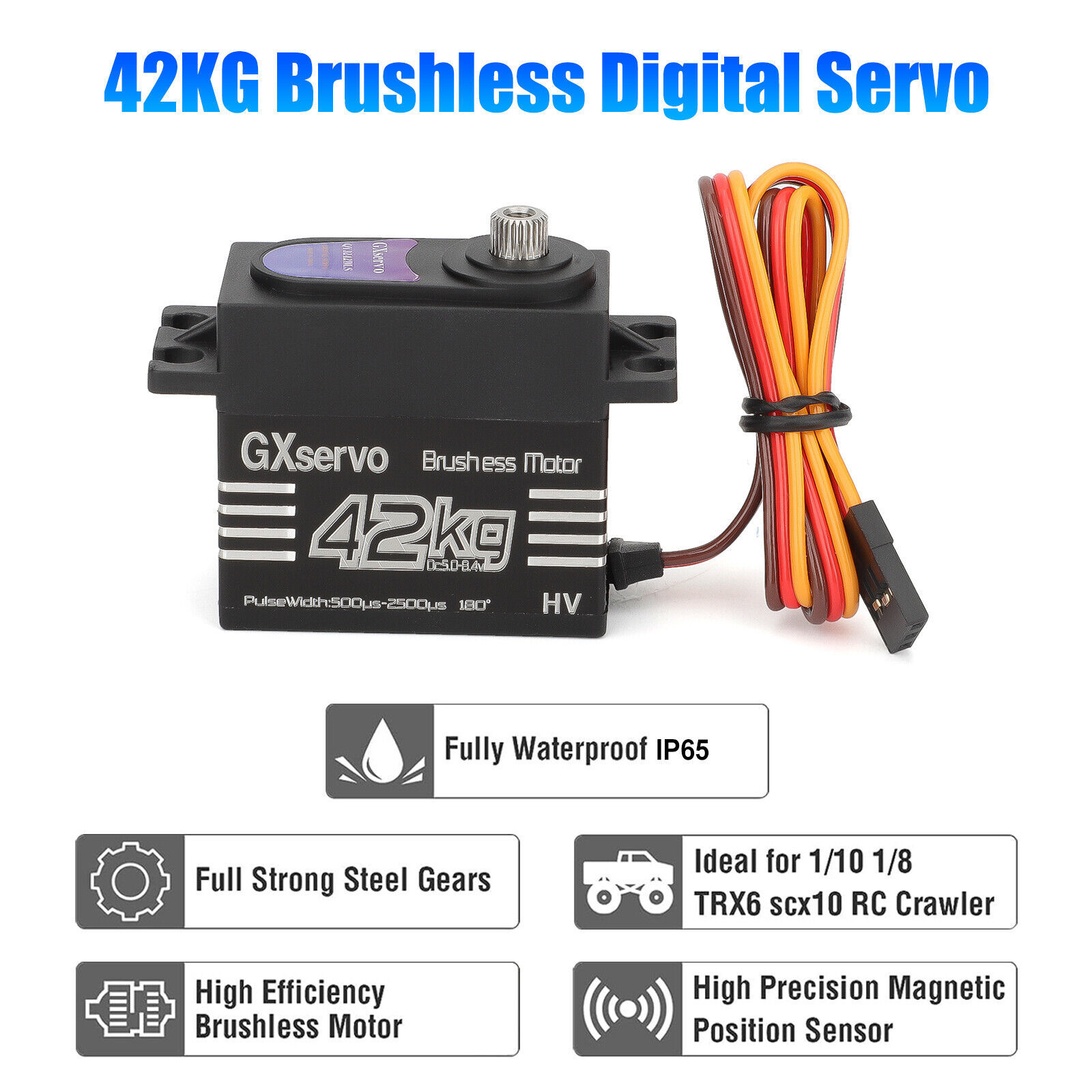 Brushless Motor 180° Metal Gea - Robot Arm Motor 评论和价格