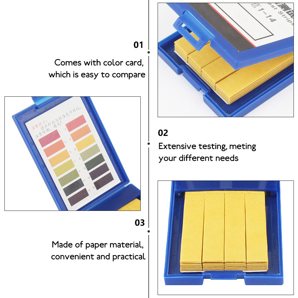 80Pcs PH Test Paper 1-14 Accur - Ph Strip Test 评论和价格