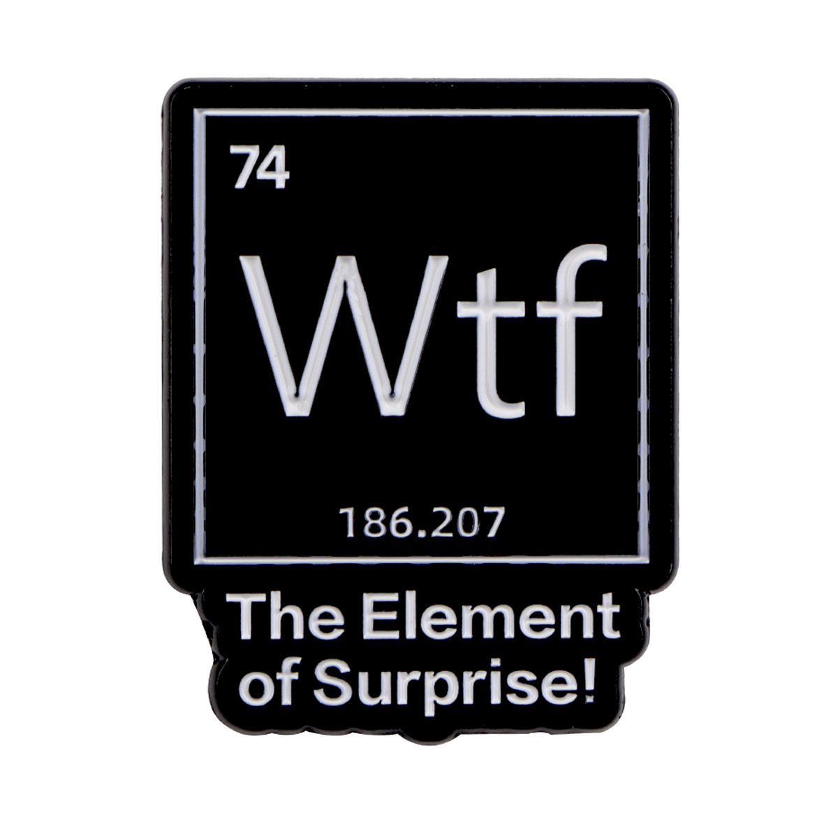 Chemical Element 74 Enamel Pin - Science Bob 评论和价格