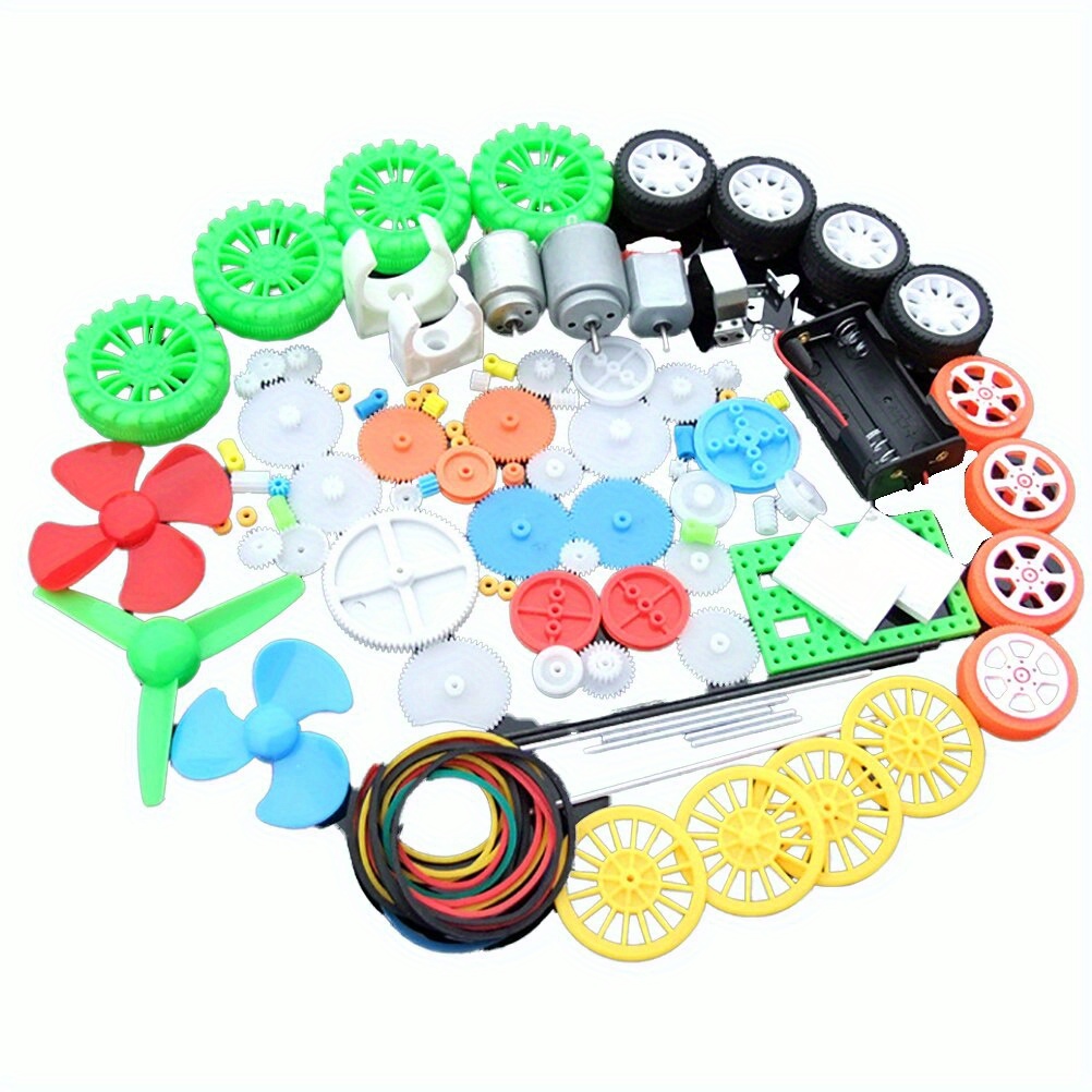 112pcs DC Motor Kit Electric M - Science Project Diy 评论和价格