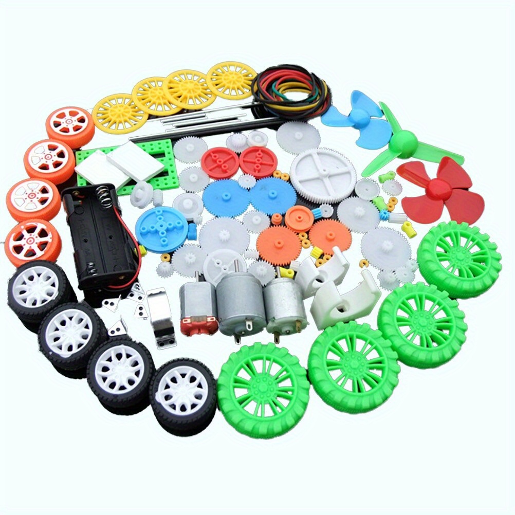 112pcs DC Motor Kit Electric M - Science Project Diy 评论和价格