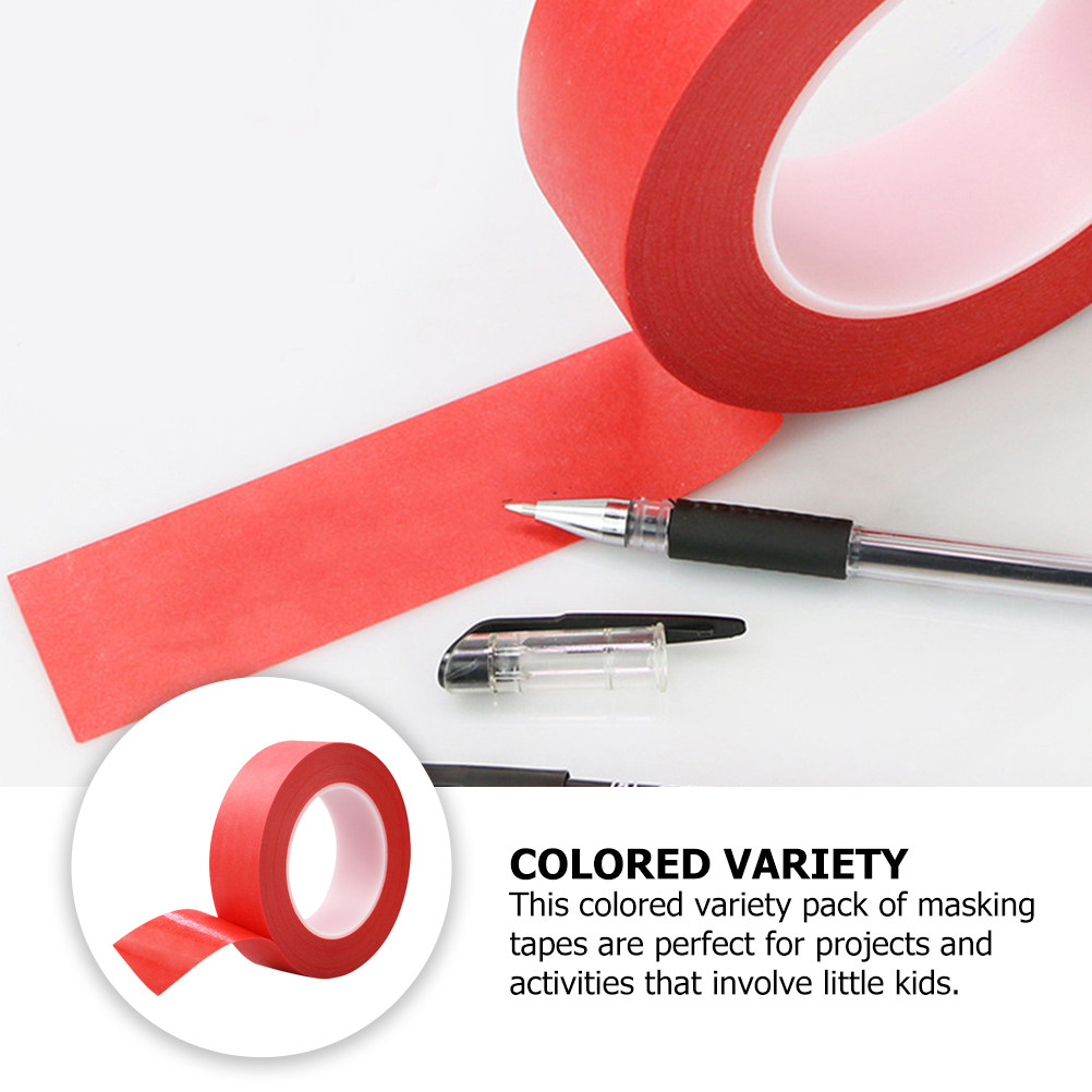 3 Red Masking Tape High Temper - Science Project Diy 评论和价格