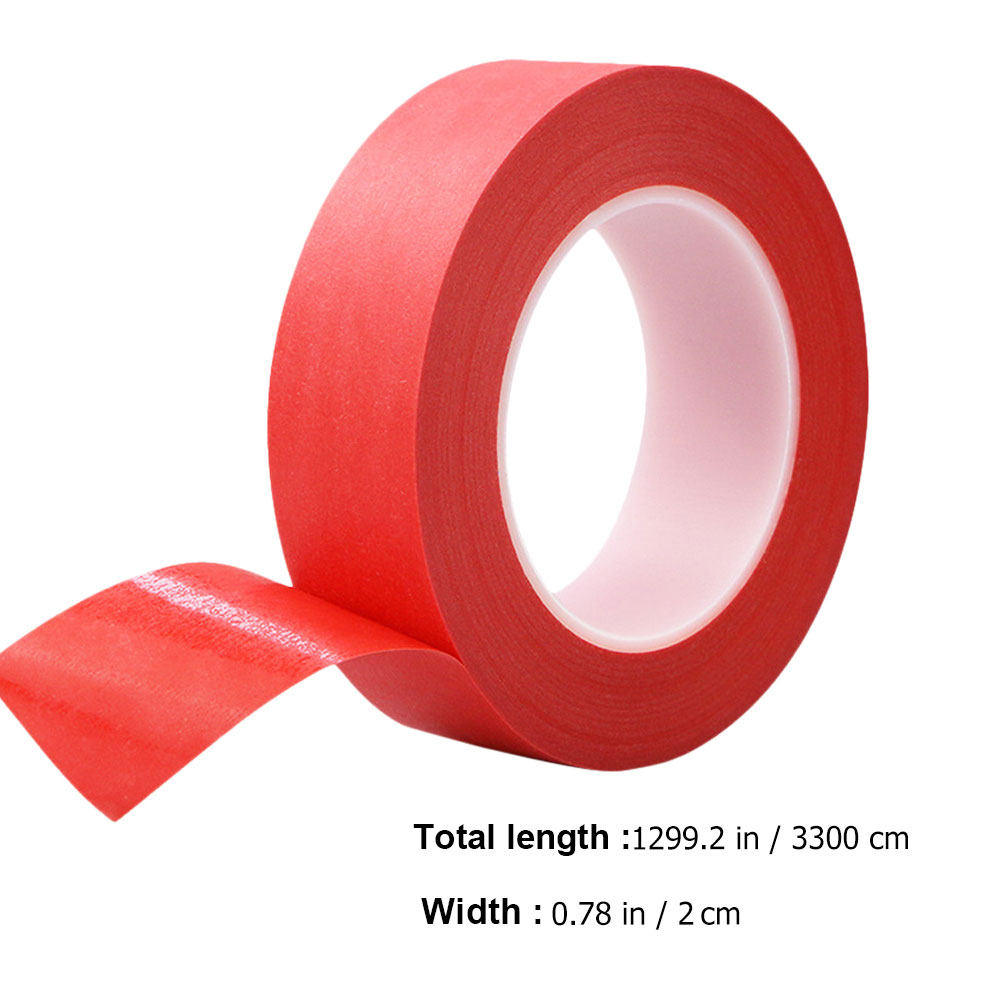 3 Red Masking Tape High Temper - Science Project Diy 评论和价格