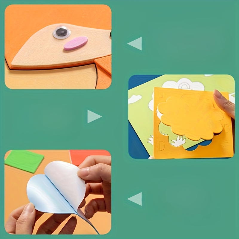 3D Stickers for Kids, Disposab - Science Project Diy 评论和价格